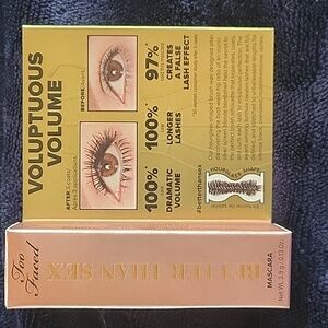 Too Faced Better Than Sex Voluptuous Volume Mascara in Black TRIAL SIZE